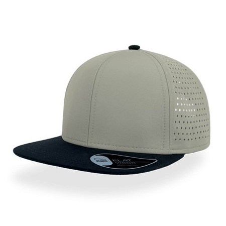 Καπέλο Εξάφυλλο (BANK 8085) ανοιχτό γκρι